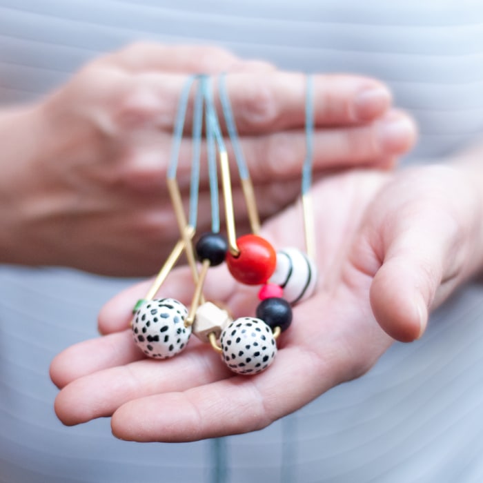 DIY Schmuck aus Perlen & Messingrohr