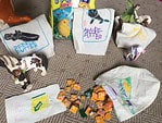 kleines Nähprojekt mit Kindern: Futtersäckchen nähen