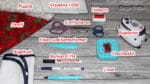 Bestecktasche Stiefel / Besteckstiefel nähen DIY