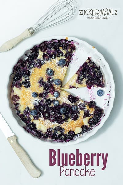 Blueberry Pancakes ... so ein Dutch Baby Ding