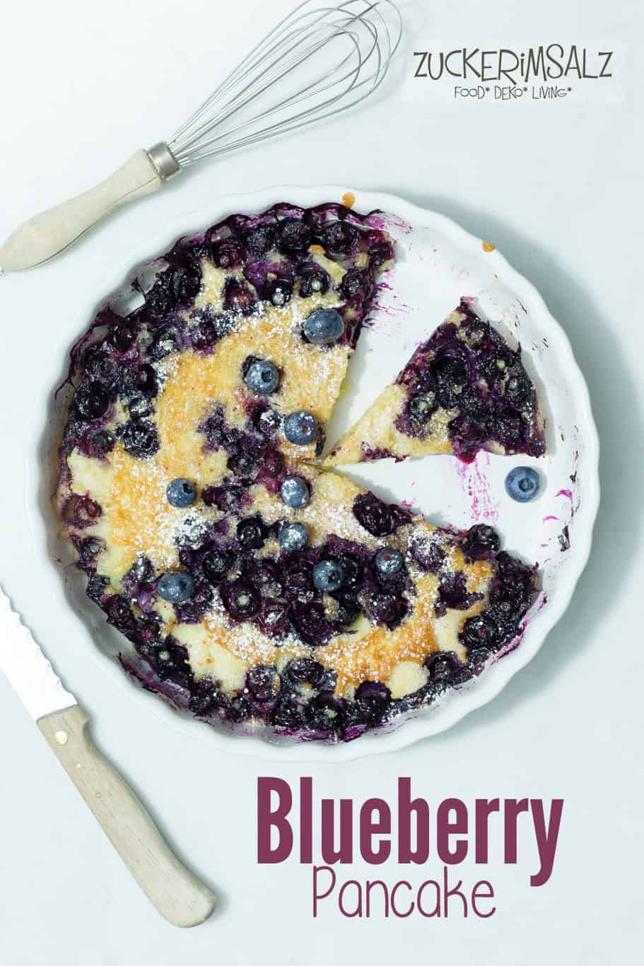 Blueberry Pancakes … so ein Dutch Baby Ding