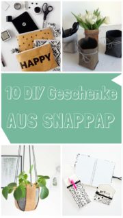 10 DIY Geschenke aus SnapPap