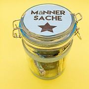 Männersache – DIY Geschenk im Glas für Männer selber machen