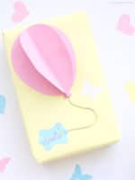 DIY Luftballon Geschenkverpackung