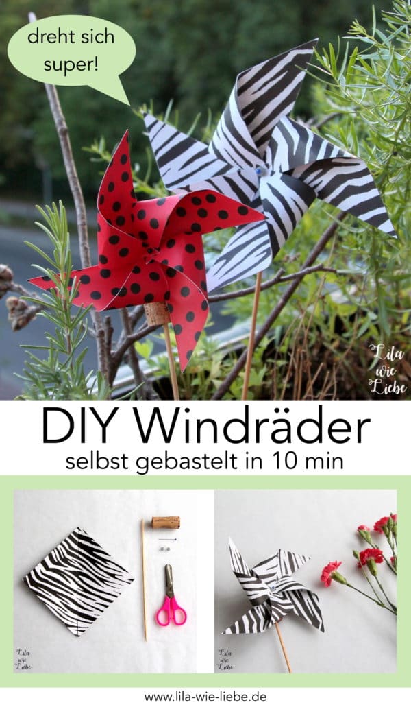 10-Minuten-DIY Windrad