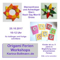 Origami Ferien-Workshop