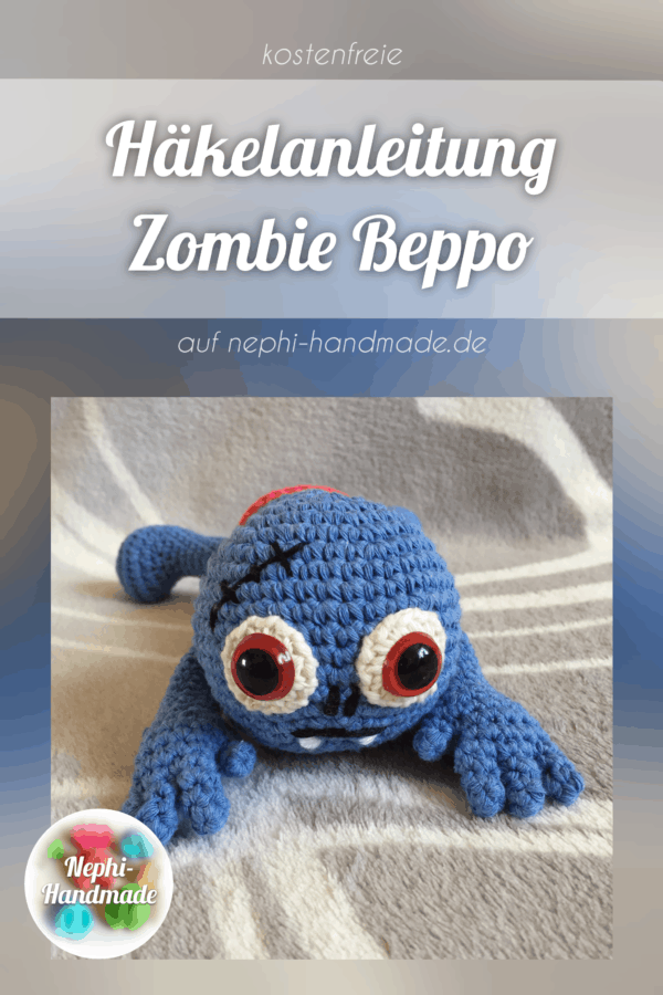 Häkelanleitung Zombie Beppo