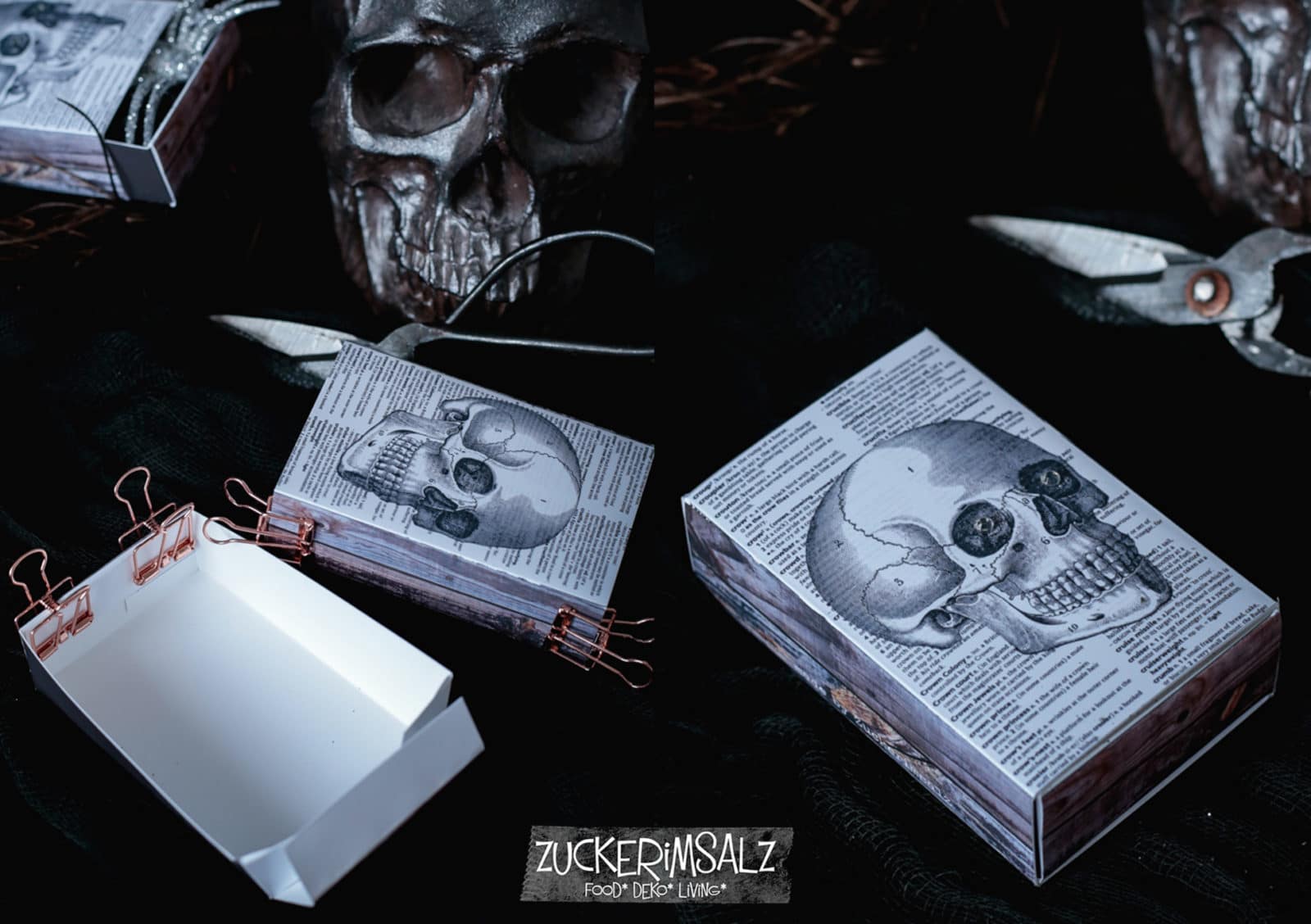 Die Halloween Grinse Grusel Matchbox … das DIY Freebie