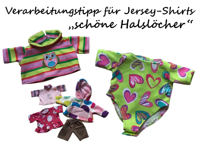 schöne Halslöcher für verschiedene Shirts