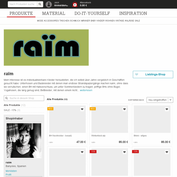 raiim - einzigartige Produkte auf deinen Körper zugeschnitten