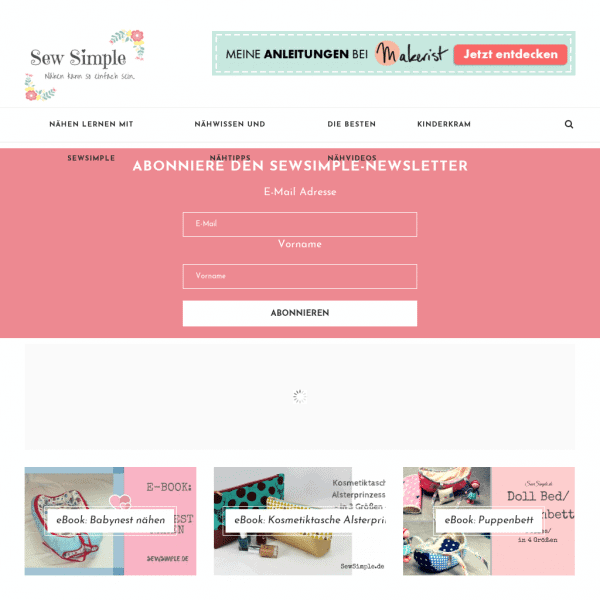 SewSimple – Nähen kann so einfach sein
