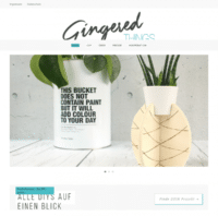 Gingered Things - DIE Inspirationsquelle für DIY & Basteln