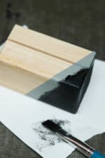 Kartenhalter aus Holz