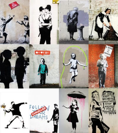Banksy Kalender Streetart Banksy Kalender Streetart