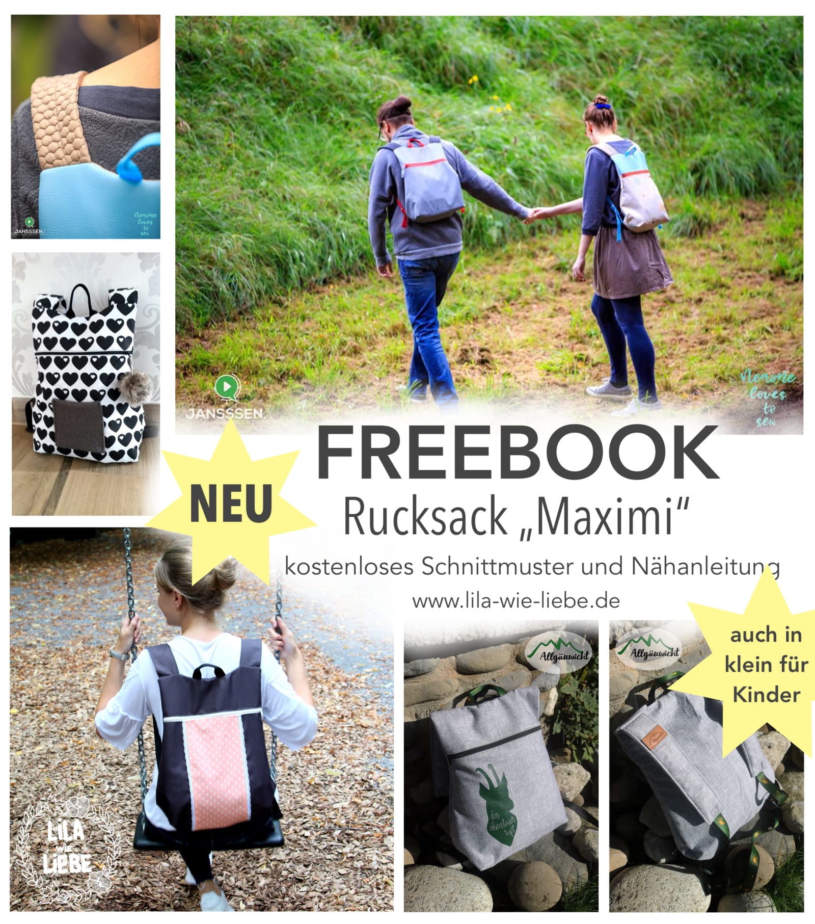 Rucksack „Maximi“ nähen