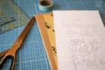 DIY: Lettering auf Notizheft