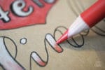 DIY: Lettering auf Notizheft