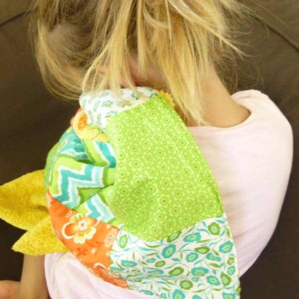 Patchwork-Babydecke SCHMUSI