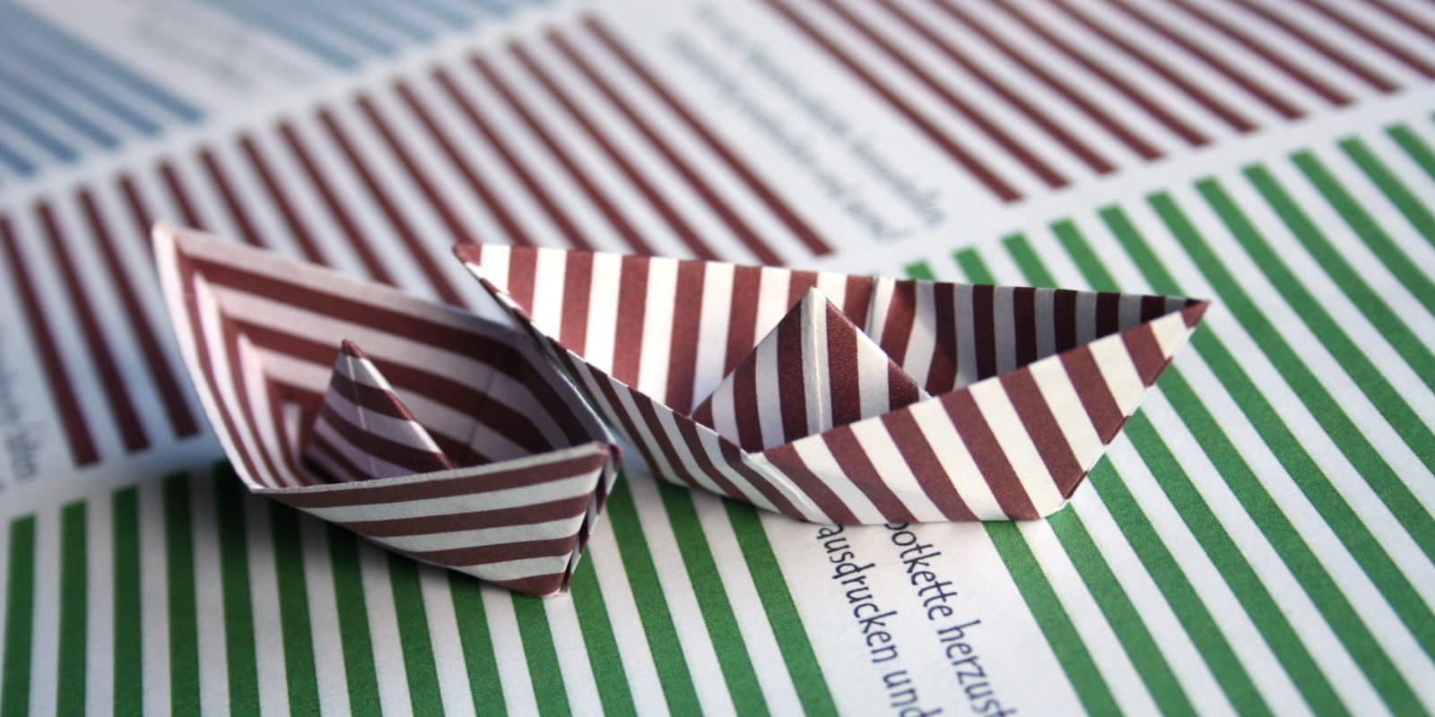 Papierbootkette {Free Printable}