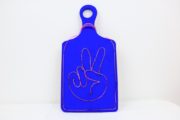 DIY Peace Leuchtschild