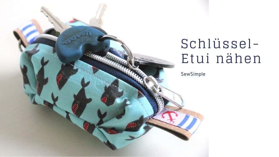 Anleitung: Schlüsseletui nähen