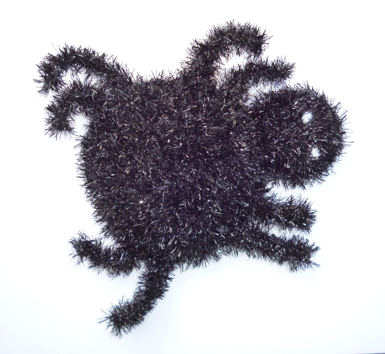 Eine gehäkelte Spinne für Halloween