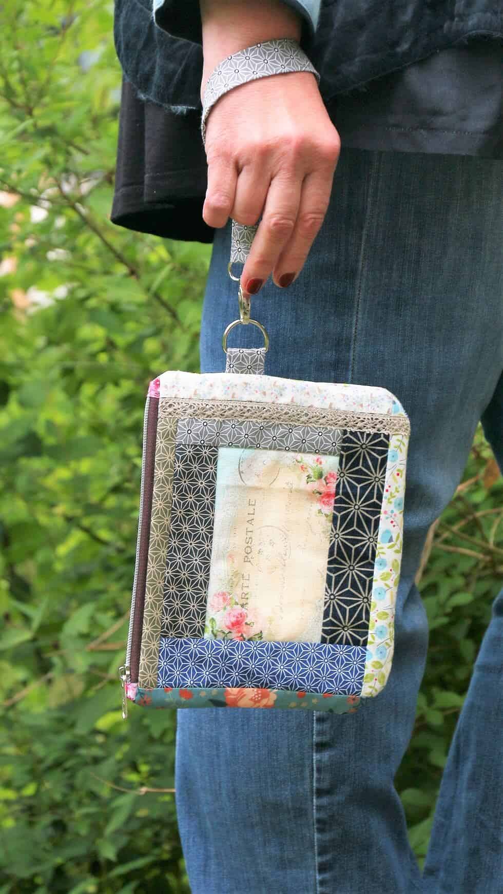 Wristlet nähen | Schnittmuster zum Selbermachen