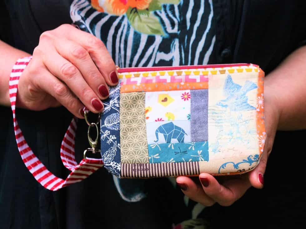 Wristlet nähen | Schnittmuster zum Selbermachen