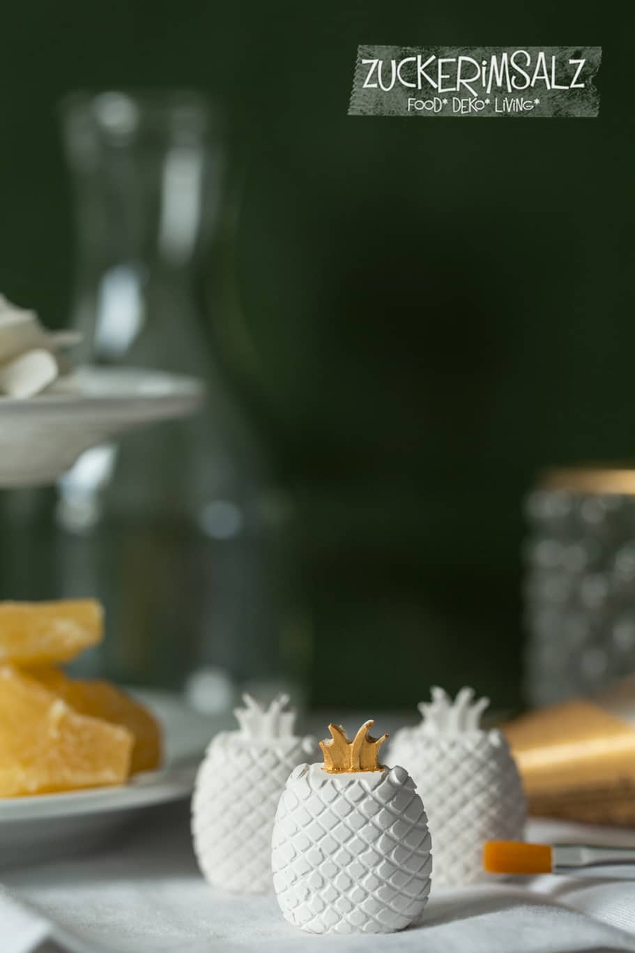 Ananas Mässiges DIY Gastgeschenk