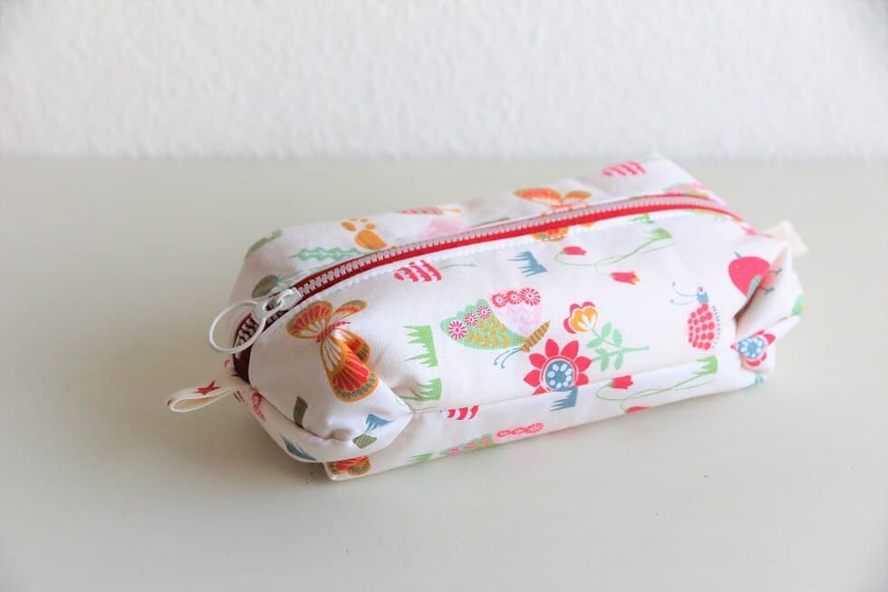 Schnittmuster: Reißverschluss-Tasche Lizelot nähen