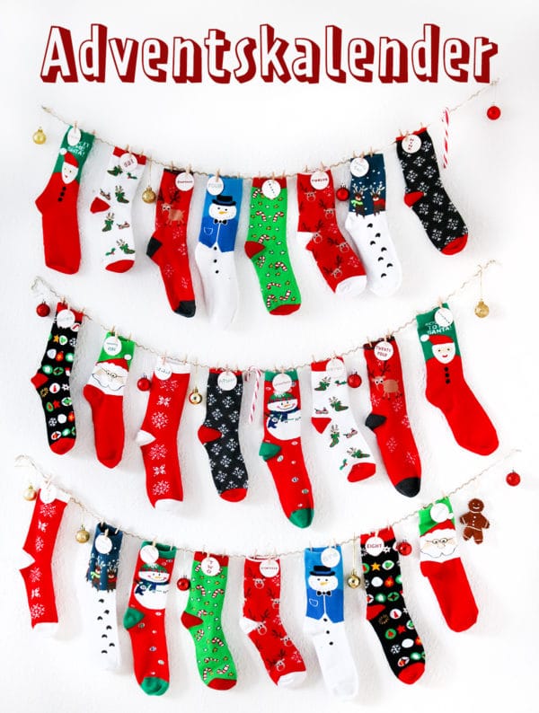 Socken-Adventskalender