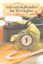 Adventskalender im Weckglas