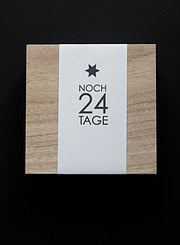 Adventskalender selber machen – Faltsterne als Gutschein