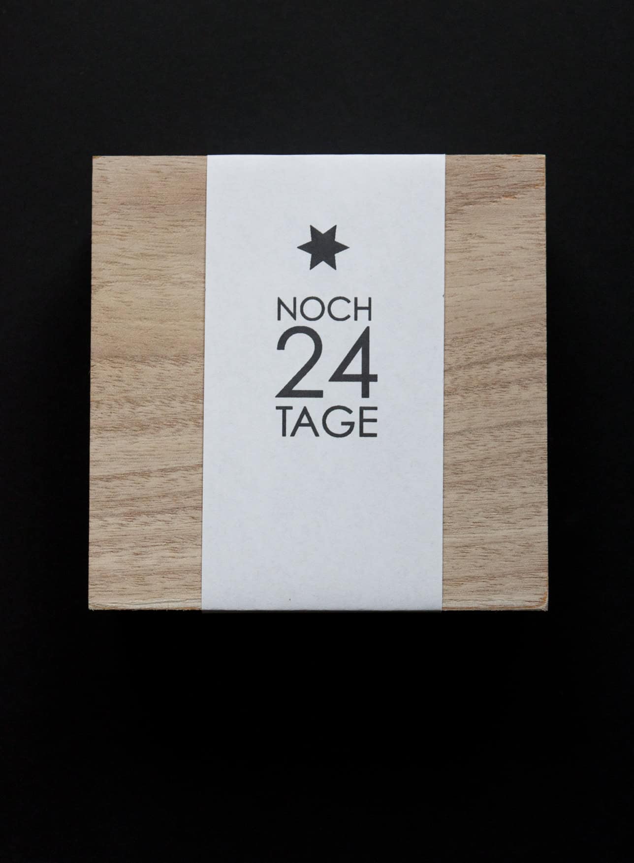 Adventskalender selber machen – Faltsterne als Gutschein