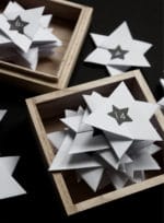Adventskalender selber machen – Faltsterne als Gutschein