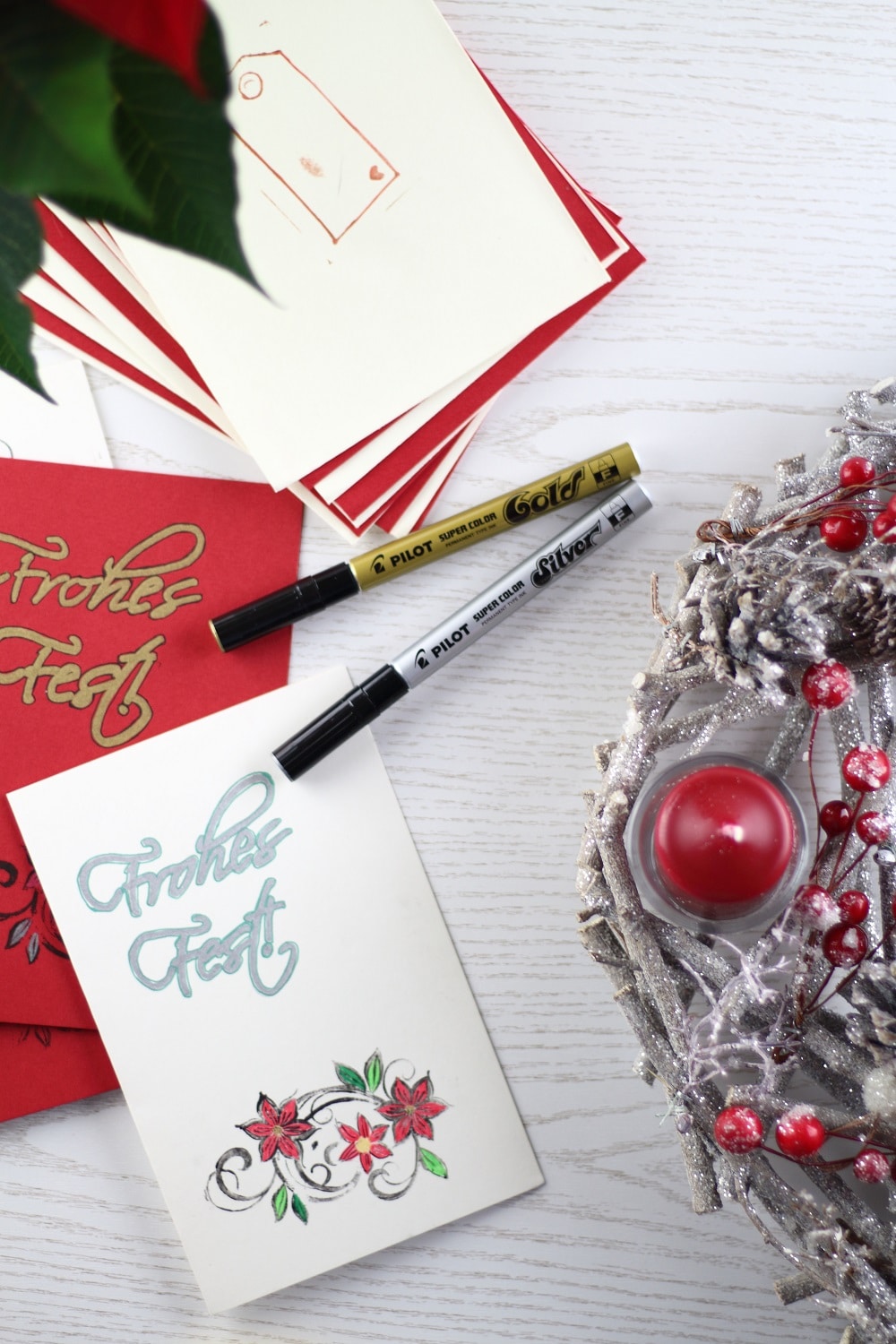 DIYWeihnachtskarten Kreative Weihnachtsgrüße selbst