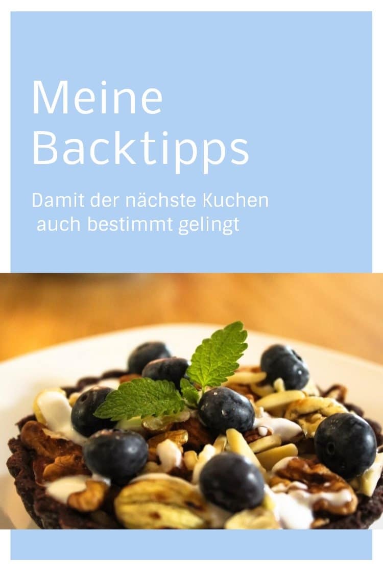 Meine Backtipps