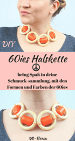 DIY 60ies Statement Halskette