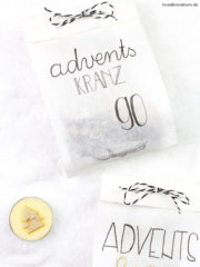 DIY Adventskranz to Go