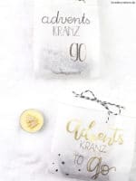 DIY Adventskranz to Go