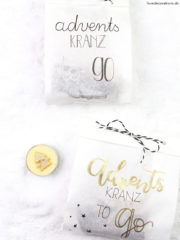 DIY Adventskranz to Go