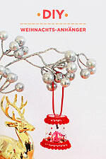 DIY WEIHNACHTS-ANHÄNGER BASTELN AUS SCHNAPSGLÄSERN