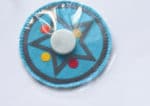Fidget Spinner Upcycling: Leuchtende Kletties für den Schulranzen