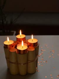 Last-Minute-Upcycling-Adventskranz aus Holz