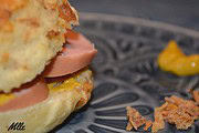 Quark-Brötchen mit Röstzwiebeln