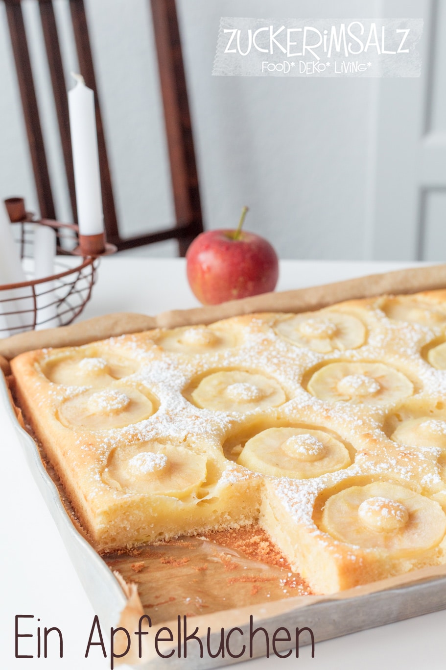 Ein Apfelkuchen