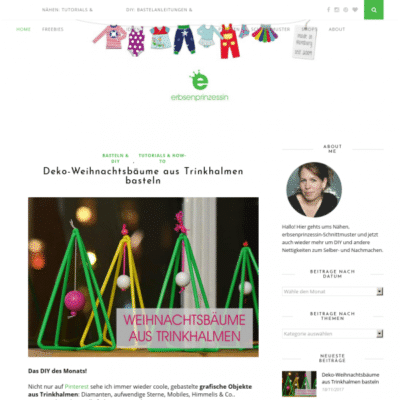 Erbsenprinzessin Blog - Nähen, Schnittmuster, DIY-Tutorials, Anleitungen und Freebooks