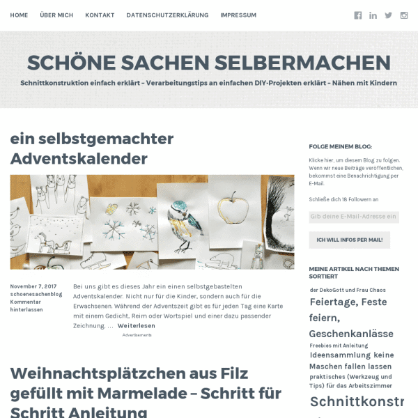 schöne Sachen selbermachen – Schnittkonstruktion einfach erklärt, kostenlose Anleitungen, mit Kindern nähen und basteln, einfache DIY-Projekte, stimmungsvolle Dekoration