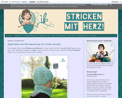 Strickblog will-stricken.de * Stricken mit Herz