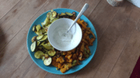 Rezept: Süßkartoffel Ofengemüse für 8 Punkte